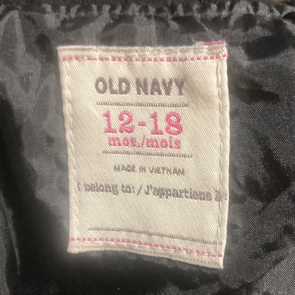 Old Navy black wool coat - Picture 3 of 5